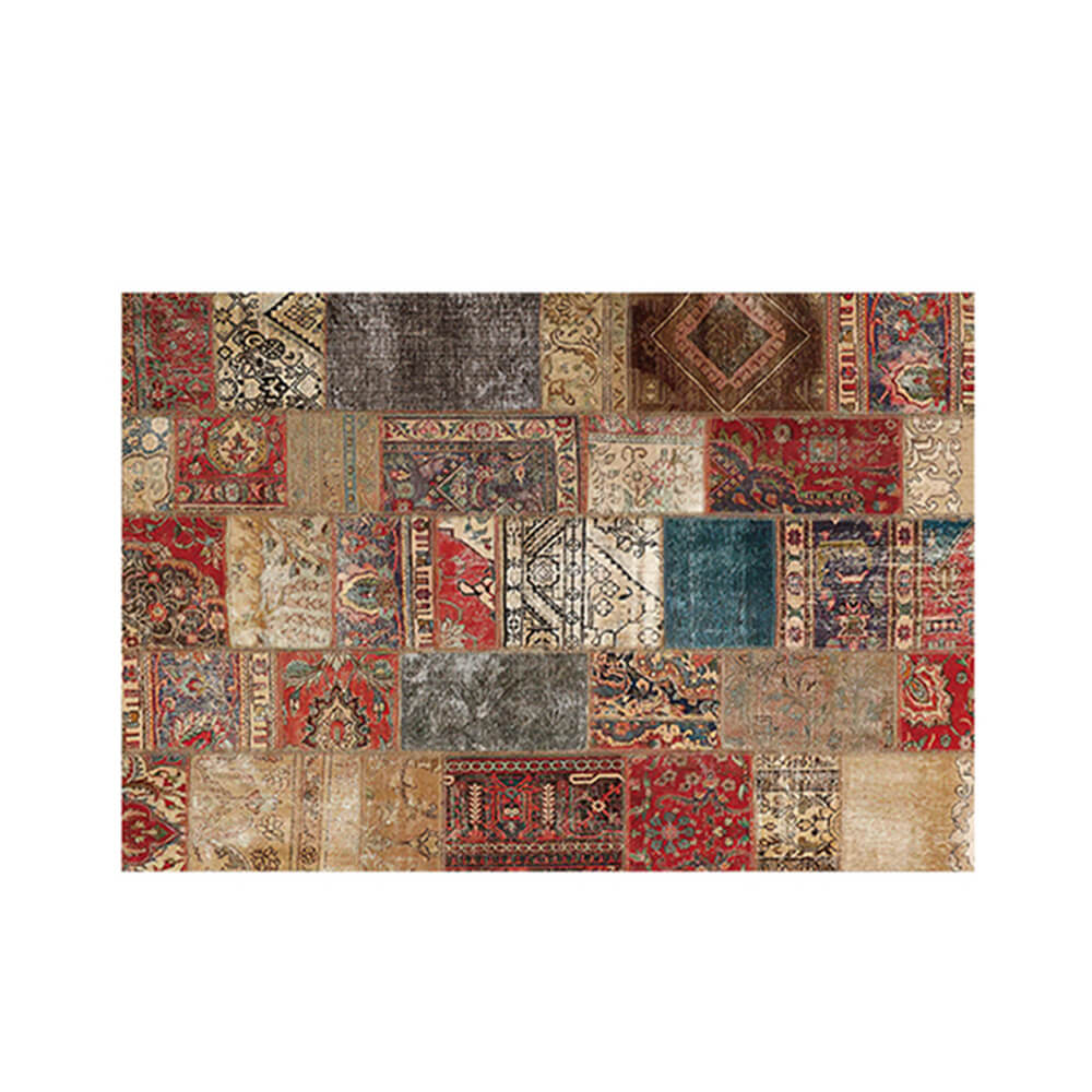 Persian Exotic Style Anti-Bacterial Stain-Resistant Home Decor Rug