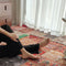 Tapis de décoration d'intérieur antibactérien et résistant aux taches de style exotique persan
