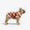 Plaid Comfortable Warm Plush Dog Sweater Suitable For All Breeds of Dogs