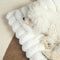 Plush Fluffy Thick Comfort Calming Dog Bed with Pillow