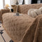 Plush Paw-Patterned Soft Sofa Protector Throw Sofa Cover