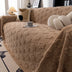 Plush Paw-Patterned Soft Sofa Protector Throw Sofa Cover