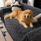 Plush Paw-Patterned Soft Sofa Protector Throw Sofa Cover