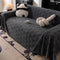 Plush Paw-Patterned Soft Sofa Protector Throw Sofa Cover