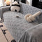 Plush Paw-Patterned Soft Sofa Protector Throw Sofa Cover
