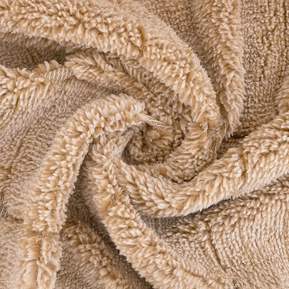 Plush Quilted Classic Checkered Comfortable Thickened Sofa Cover