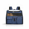 Portable Rolling Pet Backpack Carrier with Detachable Trolley
