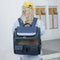 Portable Rolling Pet Backpack Carrier with Detachable Trolley