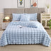 Premium Bubble Double Layer Thickened Faux Rabbit Fur Blanket