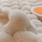 Couverture en fausse fourrure de lapin épaisse à double couche de qualité supérieure