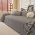 Puzzle Textured Chenille Scratch-Resistant Sofa Large Blanket Sofa Cover