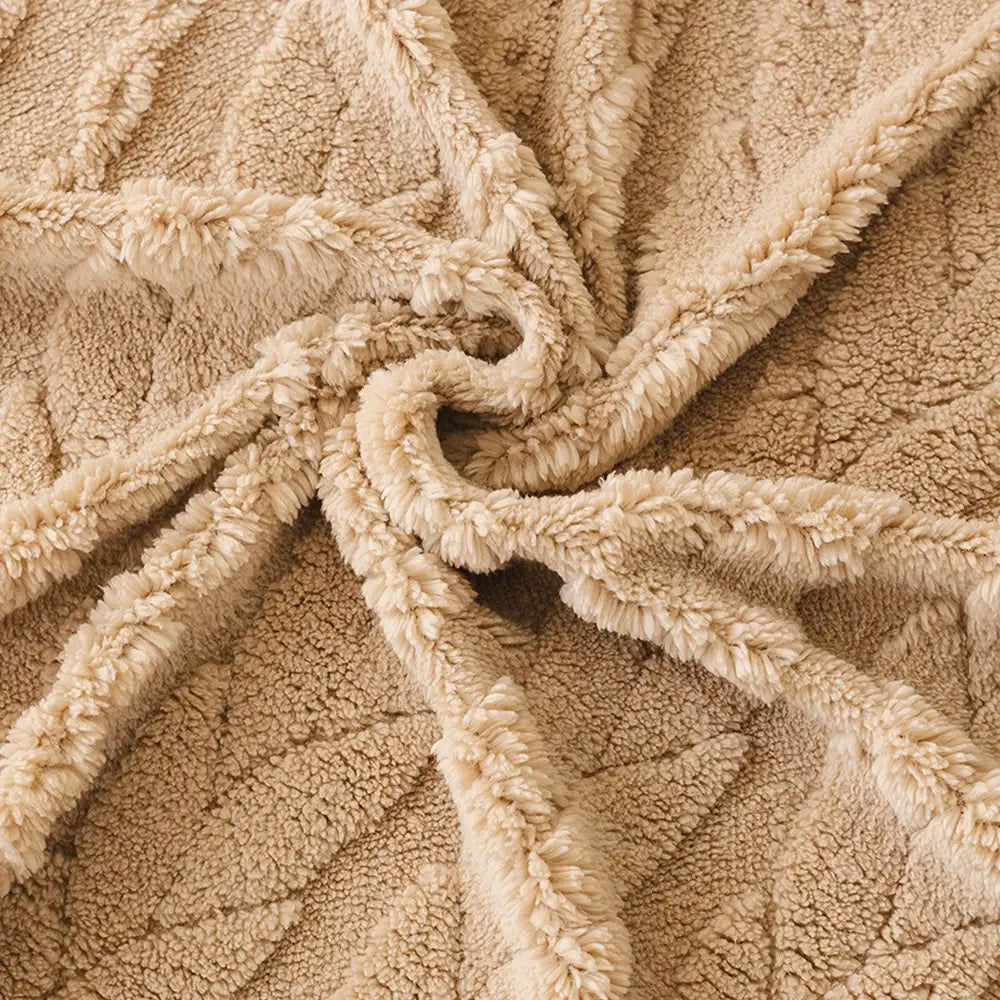 Simple Thickened Soft Fleece Fabric Sofa Protection Sofa Cover