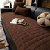 Square Corduroy Anti-Scratch Fabric Pet Friendly Non-Slip Sofa Cover
