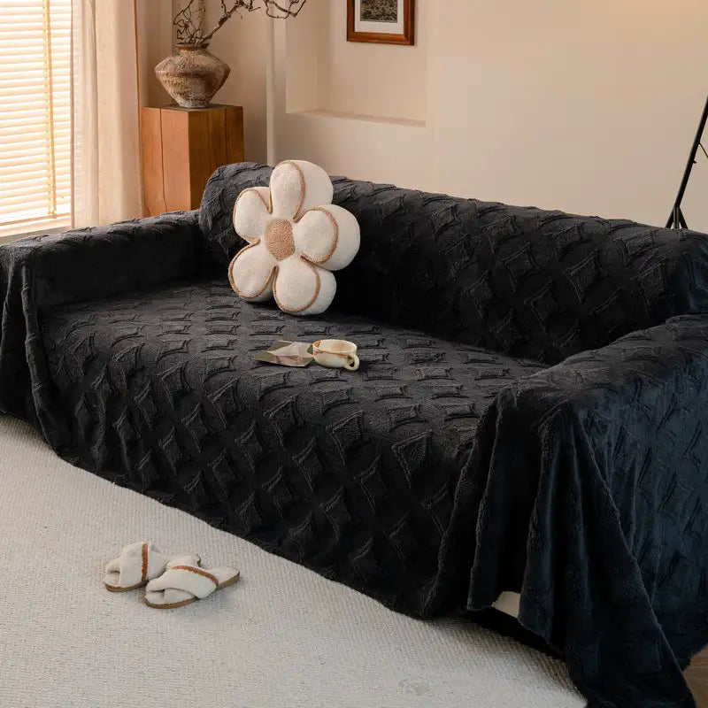 Star Series Plush Multifunctional Sofa Protective Sofa Cover