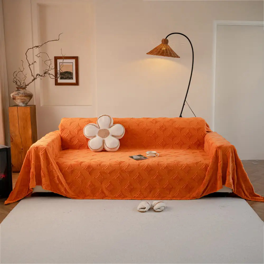 Star Series Plush Multifunctional Sofa Protective Sofa Cover