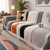 Stripe Art Scratch Resistant Chenille Multifunctional Sofa Protector Sofa Cover