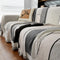 Stripe Art Scratch Resistant Chenille Multifunctional Sofa Protector Sofa Cover