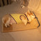 Teddy Fluffy Deep Sleep Large Space Pillow Dog Bed - Honey Amber