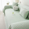Textured Cooling Ice Silk Skin-Friendly Breathable Sofa Blanket Washable Sofa Cover