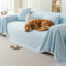 Textured Cooling Ice Silk Skin-Friendly Breathable Sofa Blanket Washable Sofa Cover