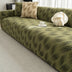 Thick Polar Fleece Jacquard Anti-Scratch Stretch Sofa Cover
