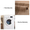 Thick Textured Weave Cotton Linen Anti-Scratch Couch Cover