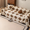 Thickened Plush Diamond Jacquard Sofa Scratch-Resistant Sofa Cover