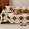 Thickened Plush Diamond Jacquard Sofa Scratch-Resistant Sofa Cover