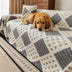 Thickened Plush Diamond Jacquard Sofa Scratch-Resistant Sofa Cover
