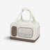 Travel Carrier Double-Layer Foldable Cat Bag with Detachable Trolley