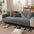 Velvety Soft Short Plush Modern Interiors Sofa Cover