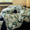 Vintage French Floral Cotton Duvet Cover Bed Sheet Set