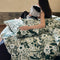 Vintage French Floral Cotton Duvet Cover Bed Sheet Set