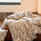 Vintage French Floral Cotton Duvet Cover Bed Sheet Set