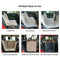 Waterproof Multi-Use Car Dog Seat Cover – Convertible Back Seat Protector for Pets