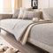 Breathable Woven Cotton Linen Non-Slip Couch Cover