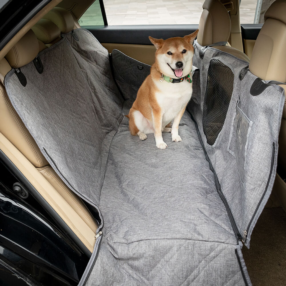 Cationic Fabric Oxford Fabric Waterproof Scratch Resistant Dog Car Seat Cover - FUNNYFUZZY