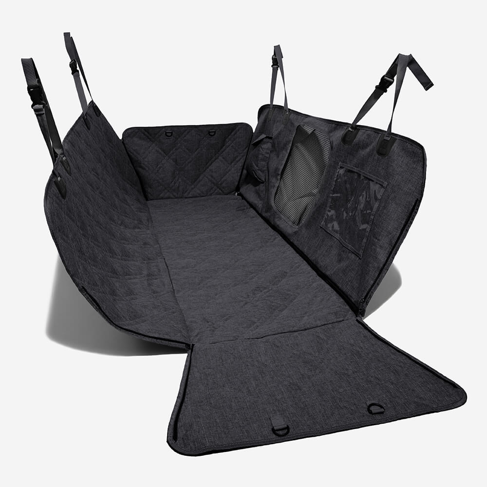 Cationic Fabric Oxford Fabric Waterproof Scratch Resistant Dog Car Seat Cover - FUNNYFUZZY