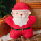 Oreiller de canapé de poupée en peluche décoratif multifonctionnel de Noël