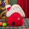 Oreiller de canapé de poupée en peluche décoratif multifonctionnel de Noël