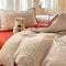 Classic Leaf Style Pure Cotton Sanded Bedding
