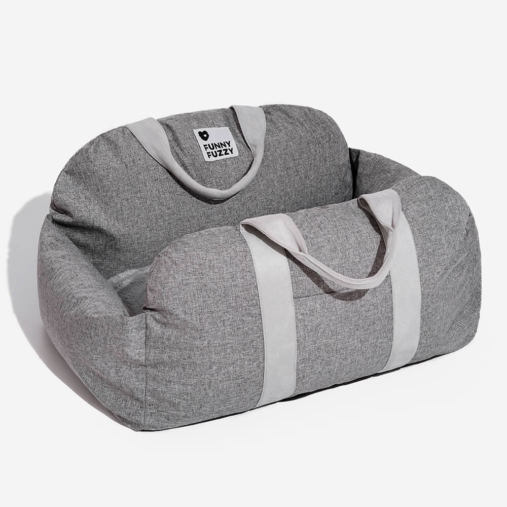 Dog Car Seat Bed - First Class - FUNNYFUZZY