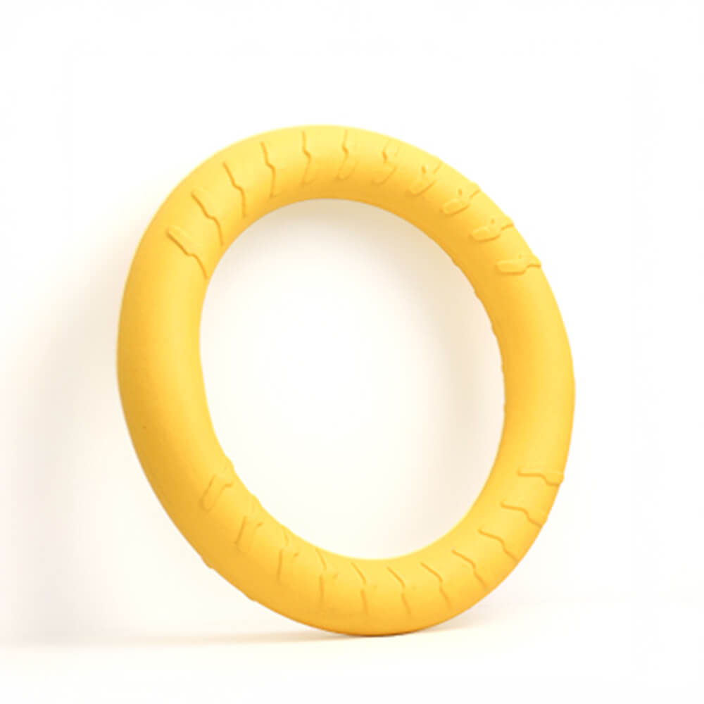 Durable EVA Floating Chew Ring Frisbee Dog Toy