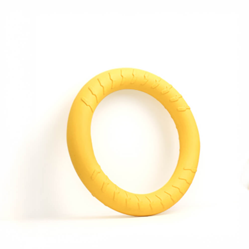 Durable EVA Floating Chew Ring Frisbee Dog Toy
