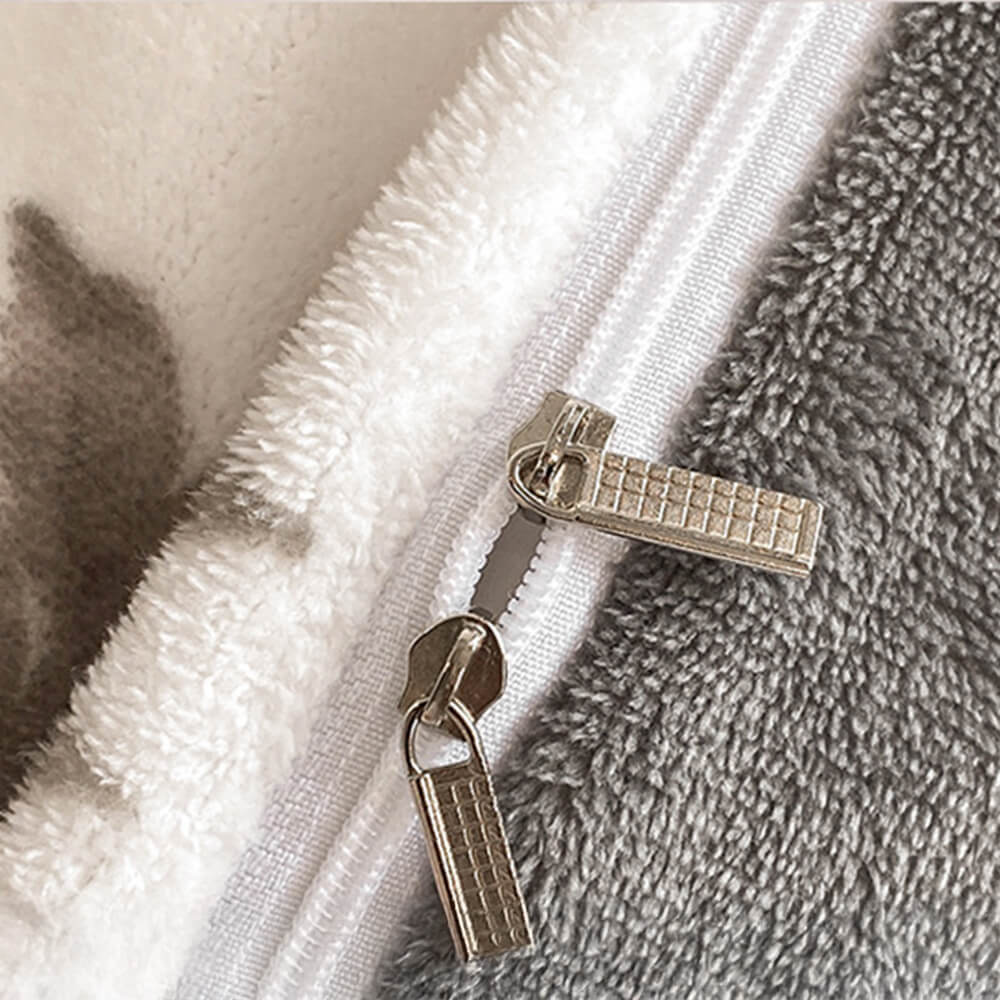 Elegant European Style Milk Velvet Anti-Static Warmth Bed Sheet Set