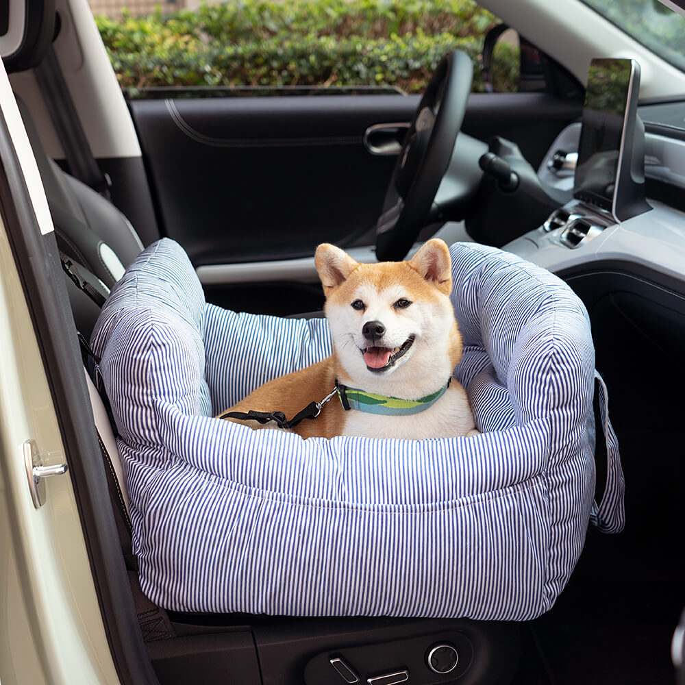 Portable Leisure Outing Pet Bolster Large Dog Car Seat Bed - FUNNYFUZZY