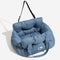 Portable Leisure Outing Pet Bolster Large Dog Car Seat Bed - FUNNYFUZZY