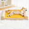 Lit orthopédique confortable pour chien à soutien complet