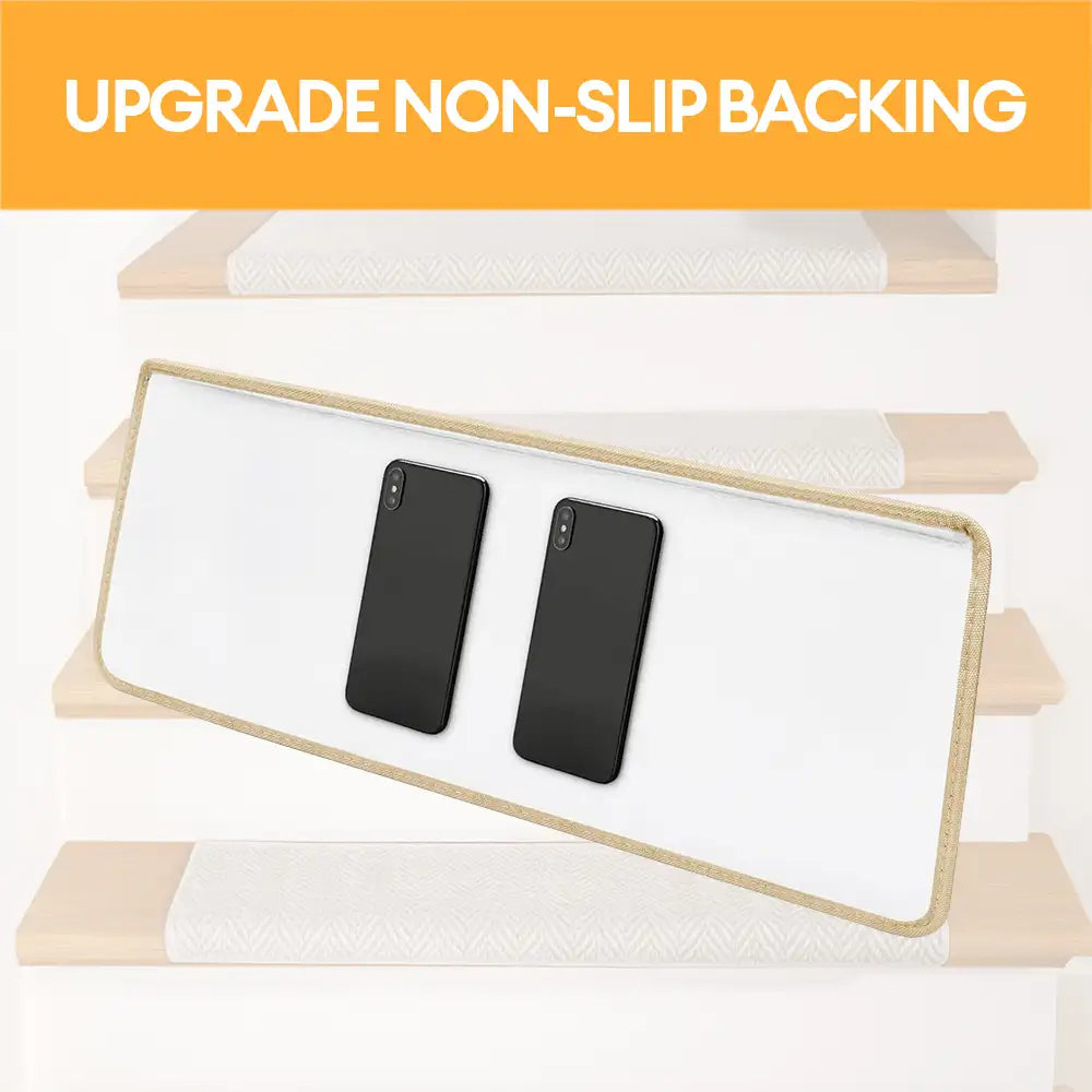 Herringbone Wear-Resistant Stair Protection Tape Free Carpet Stair Treads