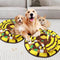 Tapis à priser pour chien à alimentation lente en forme de pot de miel